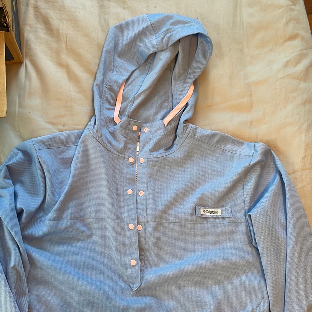 Columbia sports/fishing jacket.